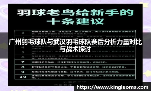 广州羽毛球队与武汉羽毛球队赛后分析力量对比与战术探讨